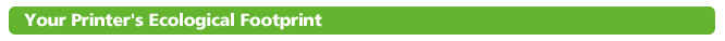 Your Printer's Ecological Footprint