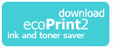 download ecoPrint2 Ink and Toner Saver