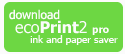 download ecoPrint2 pro Ink and Paper Saver