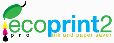 ecoPrint2 Pro ink and paper saver