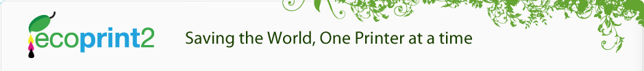ecoPrint2 - Saving the World, One Printer at a time